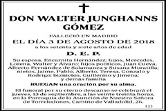 Walter Junghanns Gómez